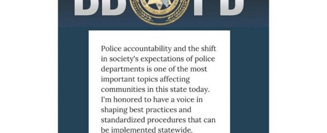 Statement by Chief Michael Gregory about New Subcommittee on Accountability and Societal Change