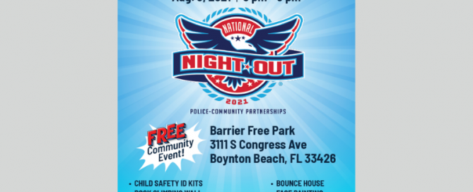 Announcement of National Night Out