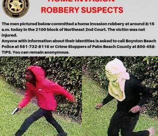 HOME INVASION ROBBERY SUSPECTS