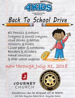 Back To School Drive