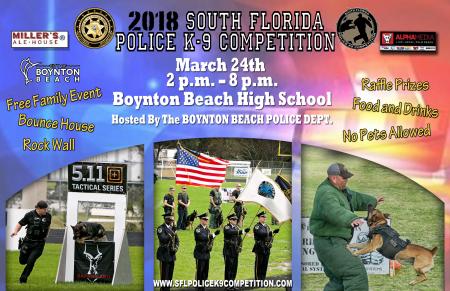 2018 south florida police k-9 competition
