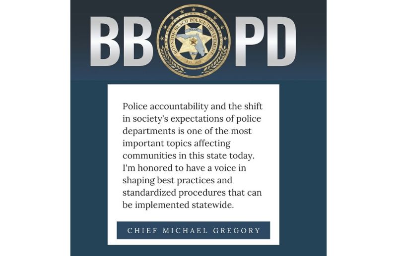 Statement by Chief Michael Gregory about New Subcommittee on Accountability and Societal Change