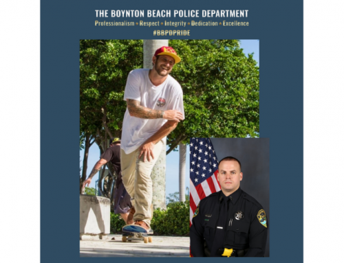 Officer Acosta receives Lifesaving Award