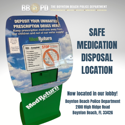 Medication disposal box