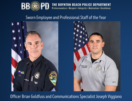 Goldfuss, Viggiano honored as Sworn Employee, Professional Staff of the Year